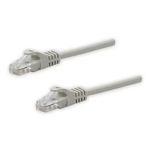UTP-Patchcord, Cat.5e, RJ45 M-2m, ungeschirmt, grau, economy