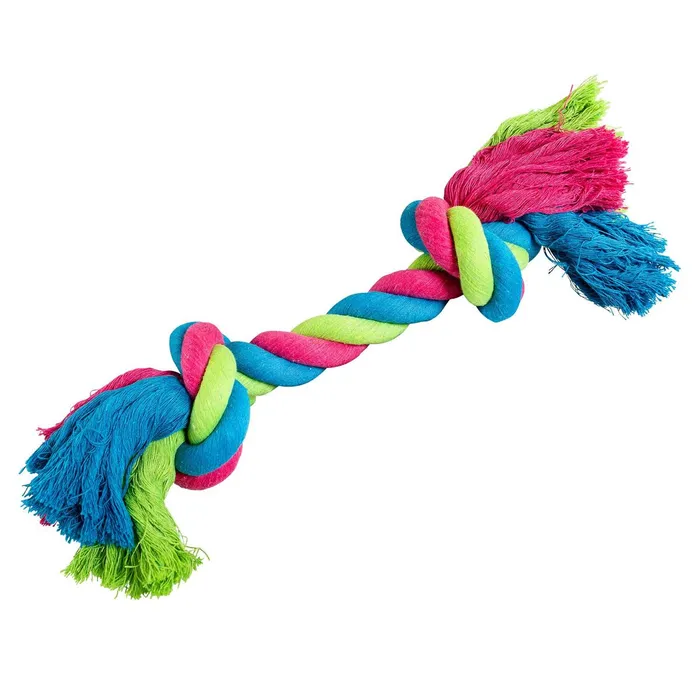 Hauptproduktbild Uzel HipHop bavlněný 2 knoty - růžová, modrá, zelená 41cm, 460g