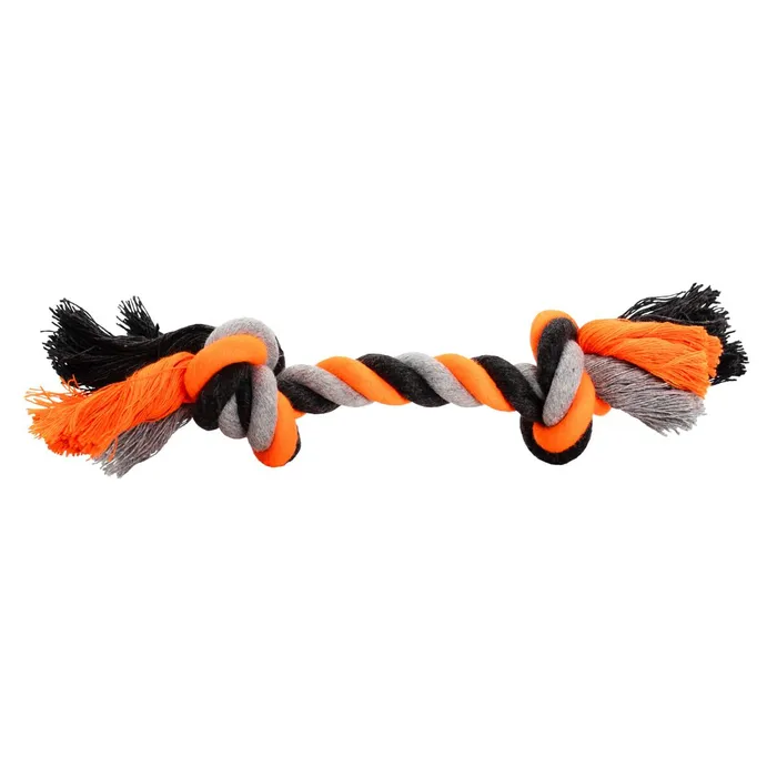 Hauptproduktbild Uzel HipHop bavlněný 2 knoty, šedá - tm.šedá, oranžová 30cm, 140g