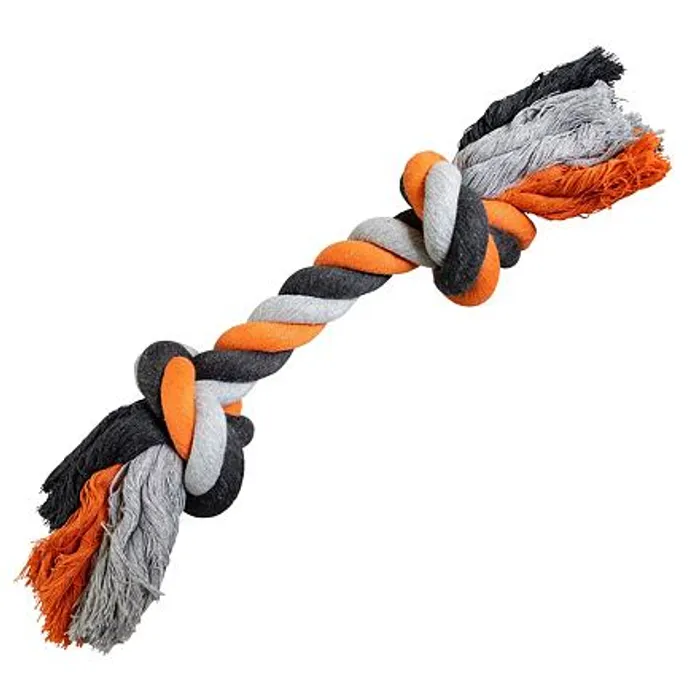 Hauptproduktbild Uzel HipHop bavlněný 2 knoty, šedá - tm.šedá, oranžová 41cm, 460g