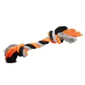 Weiteres Produktbild HipHop Knotenbaumwolle 2 Dochte, grau - dunkelgrau, orange 41cm, 460g