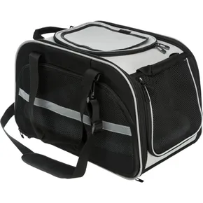 VALERY Transporttasche / Schuppen, 29 x 31 x 49 cm, schwarz/grau (max. 9 kg)