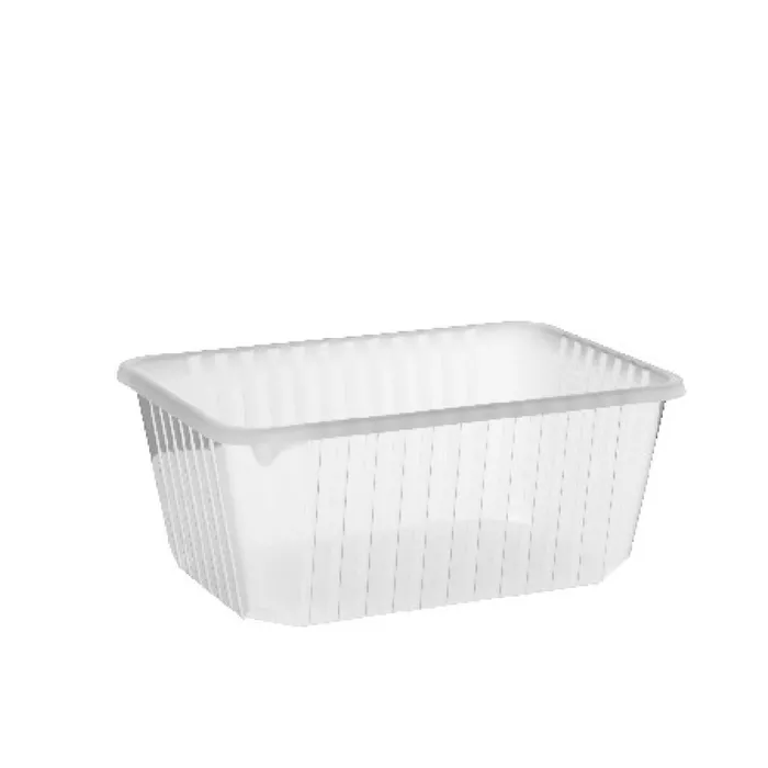 Hauptproduktbild Vanička hranatá průhledná 1200 ml (PP) [50 ks]