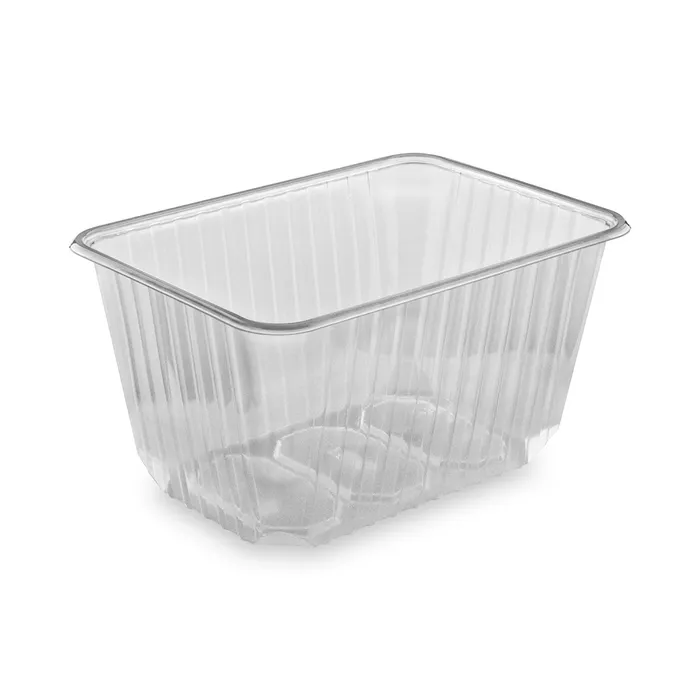 Hauptproduktbild Vanička hranatá průhledná 1500 ml (PP) [50 ks]