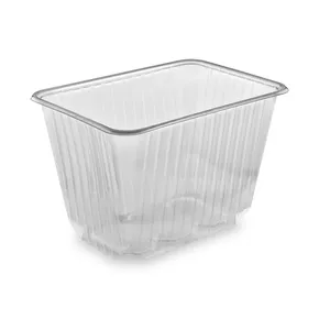 Rechteckschale (PP) klar 186 x 133 mm 2000ml [50 St.]