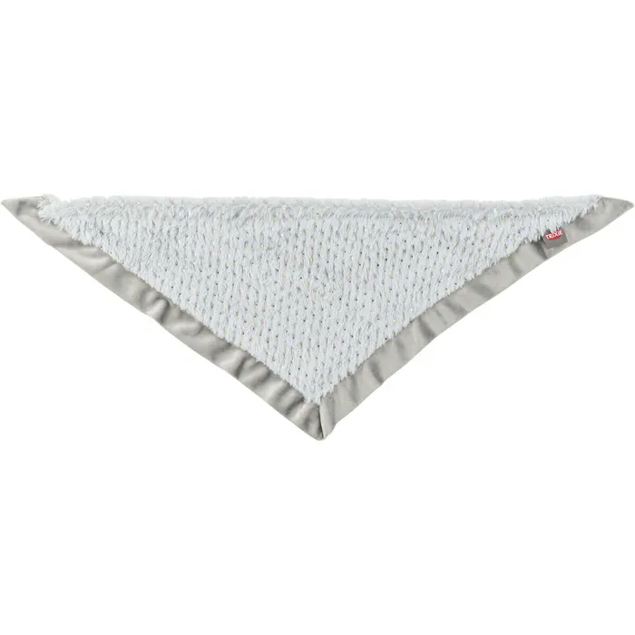 Hauptproduktbild Vánoční hebký šátek, plyš, šedá55 cm