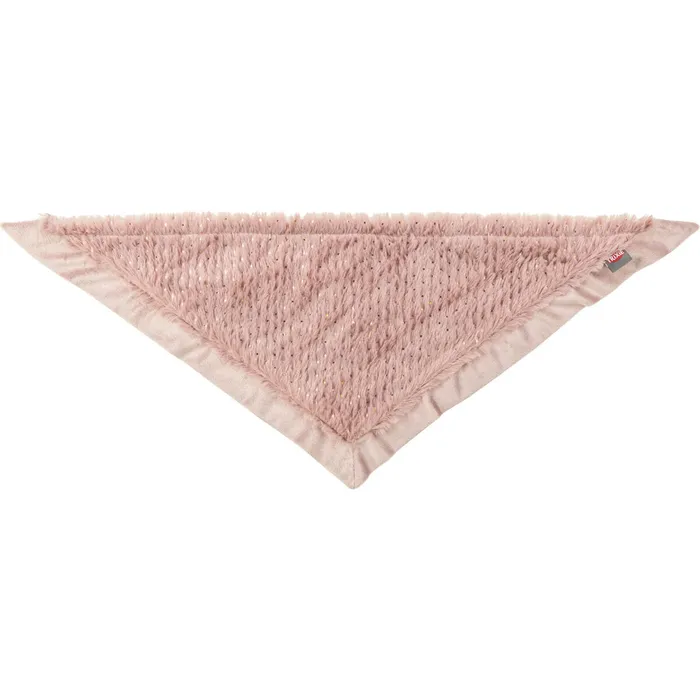 Hauptproduktbild Vánoční hebký šátek, plyš, starorůžová75 cm