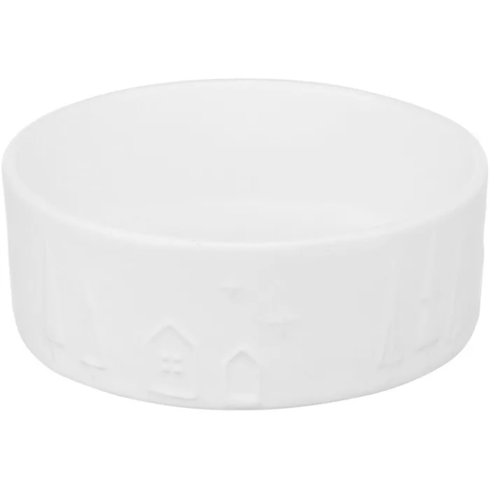 Hauptproduktbild Vánoční keramická miska, bílá1,4 l/o 20 cm
