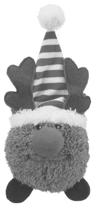 Hauptproduktbild Vánoční plyšový míček Santa Claus/Sob/Sněhulák 18–29 cm