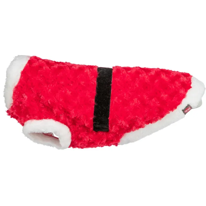 Hauptproduktbild Vánoční plyšový obleček Santa, červenáS: 35cm, hruď: 52cm