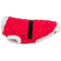 Vánoční plyšový obleček Santa, červenáXS: 30cm, hruď: 44cm