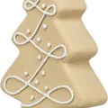 Weiteres Produktbild Vánoční stromeček, bez zvuku, 13 cm, latex, béžová