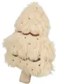Vánoční stromek s catnipem, 10.5 cm, plyš, béžová/zlatá