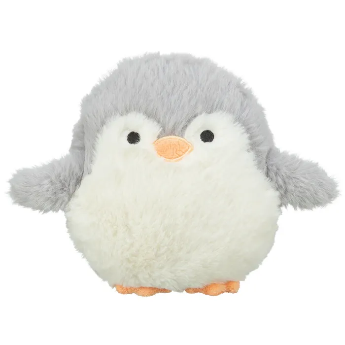 Hauptproduktbild Vánoční tučňáček, bez zvuku, 16 cm, plyš, bílá/šedá