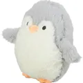 Weiteres Produktbild Vánoční tučňáček, bez zvuku, 16 cm, plyš, bílá/šedá