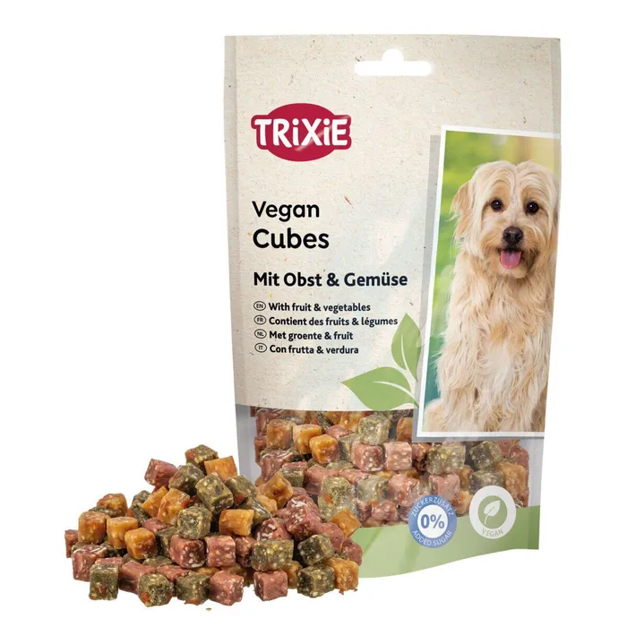 Hauptproduktbild Vegan Cubes, veganské kostičky s ovocem a zeleninou, 100 g