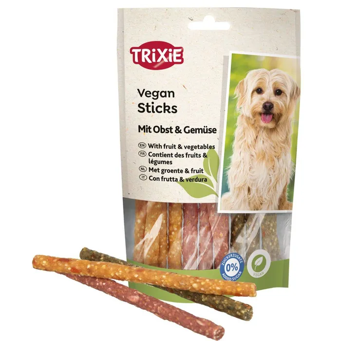 Hauptproduktbild Vegan Sticks, veganské tyčinky s ovocem a zeleninou, 100 g