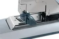 Leitz 5553 Großraumhefter mit Flachheftung, Silber