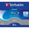Weiteres Produktbild Verbatim BD-R, Datalife, 25GB, jewel box, 43836, 6x, 5er Pack