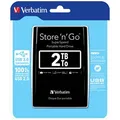 Weiteres Produktbild Verbatim extern Festplatte, Store N Go, 2.5", USB 3.0 (3.2 Gen 1), 2TB, 53177, schwarz