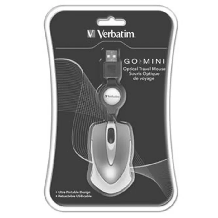 Hauptproduktbild Verbatim Myš 49023, 1000DPI, optická, 3tl., 1 kolečko, drátová USB, oranžová