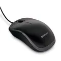 Verbatim Maus 49024, optisch, 3Tas., USB verdrahtet, schwarz