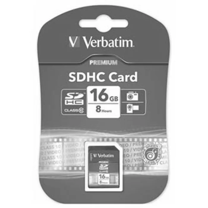 Hauptproduktbild Verbatim Secure Digital Card, 16GB, SDHC, 43962, UHS-I U1 (Class 10)