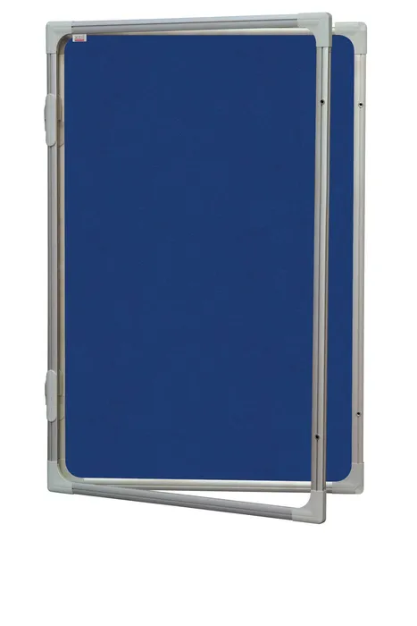 Hauptproduktbild Vertikální vitrína 60 x 90 cm - výplň šedý filc