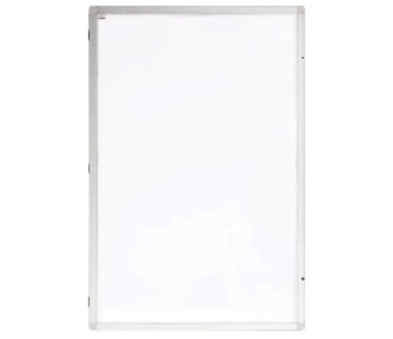 Hauptproduktbild Vertikální vitrína Eco - lakovaná výplň - 90 x 120 cm