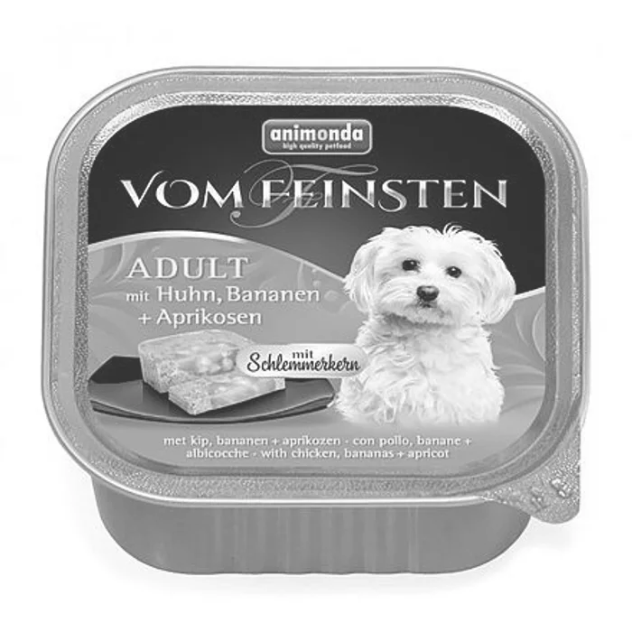 Hauptproduktbild V.Feinsten CORE kuřecí, banán + meruňky pro psy 150g