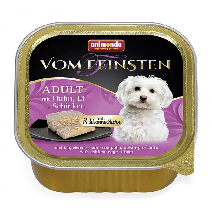 Hauptproduktbild V.Feinsten CORE kuřecí, vejce + šunka pro psy 150g