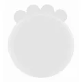 Deckel für Dosen, Silikon klein 7,6 cm/2 Stück transparent