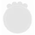Deckel für Dosen, Silikon groß 10,6 cm/1 St. transparent