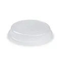 Deckel (PP) wiederverwendbar klar durchmesser 22 x 4 cm für Teller Reware Dinner [12 St.]