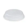 Deckel (PP) wiederverwendbar klar durchmesser 22 x 4 cm für Teller Reware Dinner [12 St.]