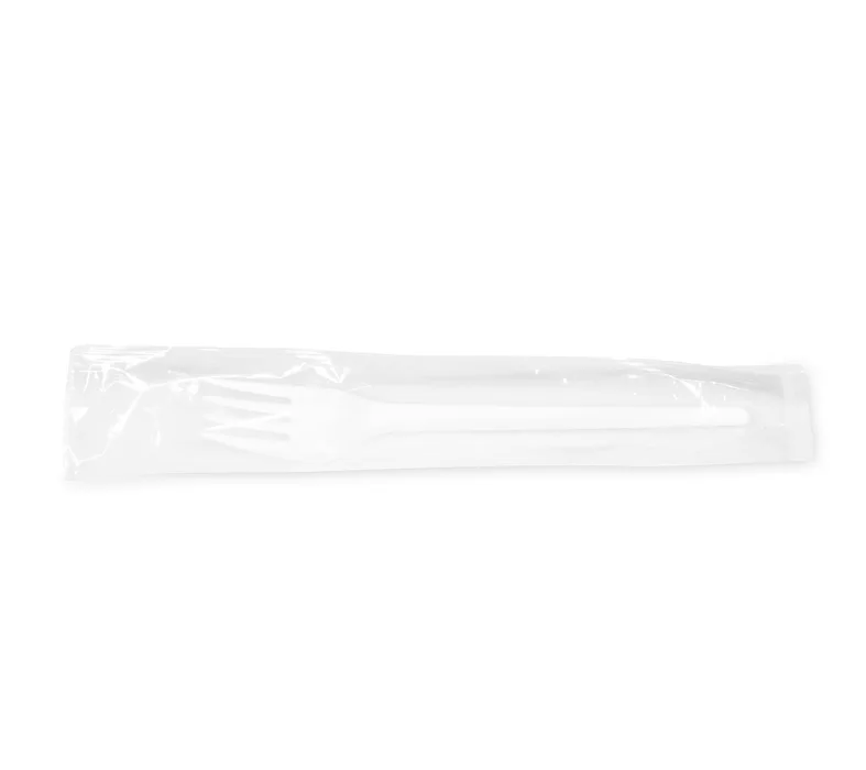 Hauptproduktbild Vidlička bílá 16,5 cm hygienicky balená [100 ks]