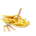 Weiteres Produktbild Pommes-Frites-Gabel aus Holz 8,5cm [1000 St.]