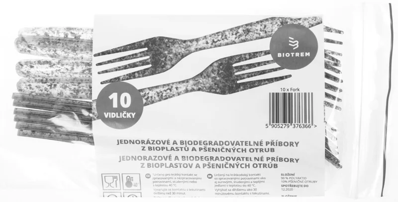 Hauptproduktbild Vidlička z pšeničných otrub BIO [10 ks]