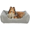 Weiteres Produktbild Vital Bed JONNA ortopedický obdélníkový pelech, manšestrový plyš, šedá120 x 80 cm