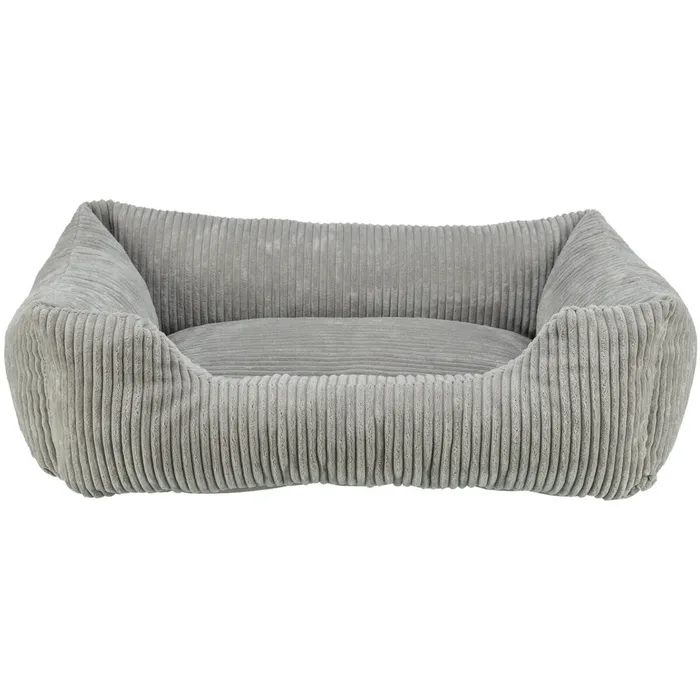 Hauptproduktbild Vital Bed JONNA ortopedický obdélníkový pelech, manšestrový plyš, šedá120 x 80 cm