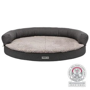 Vital Sofa Bendson dunkelgrau/hellgrau 75 x 60 cm