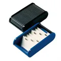 Weiteres Produktbild Visitenkartenhalter mit Rollhülle, für 300 Stk., HELIT, grau