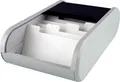 Weiteres Produktbild Visitenkartenhalter mit Rollhülle, für 300 Stk., HELIT, grau