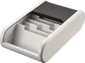Weiteres Produktbild Visitenkartenhalter mit Rollhülle, für 300 Stk., HELIT, grau