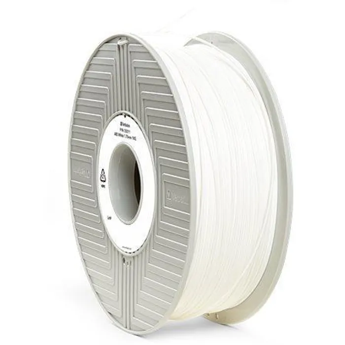 Hauptproduktbild Vlákno ABS pro 3D tiskárny, bílá, 1,75 mm, 1kg, VERBATIM
