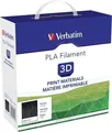 PLA-Filament für 3D-Drucker, schwarz, 1,75 mm, 750g, Spule, VERBATIM