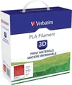 PLA-Filament für 3D-Drucker, rot, 1,75 mm, 1 kg, Spule, VERBATIM