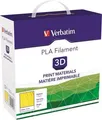PLA-Filament für 3D-Drucker, gelb, 1,75 mm, 1 kg, Spule, VERBATIM