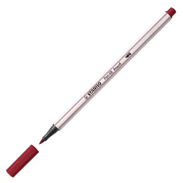 Hauptproduktbild Vláknový fix s flexibilním štětcovým hrotem STABILO Pen 68 brush fialová [1 ks]