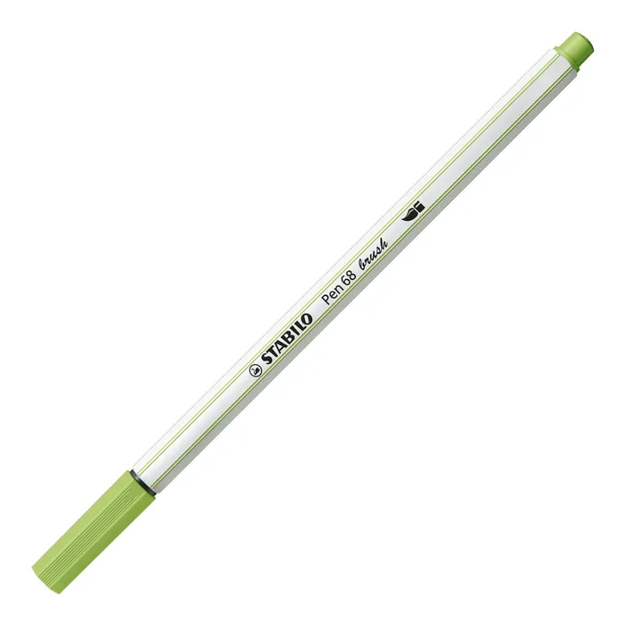 Hauptproduktbild Vláknový fix s flexibilním štětcovým hrotem STABILO Pen 68 brush pistáciová [1 ks]